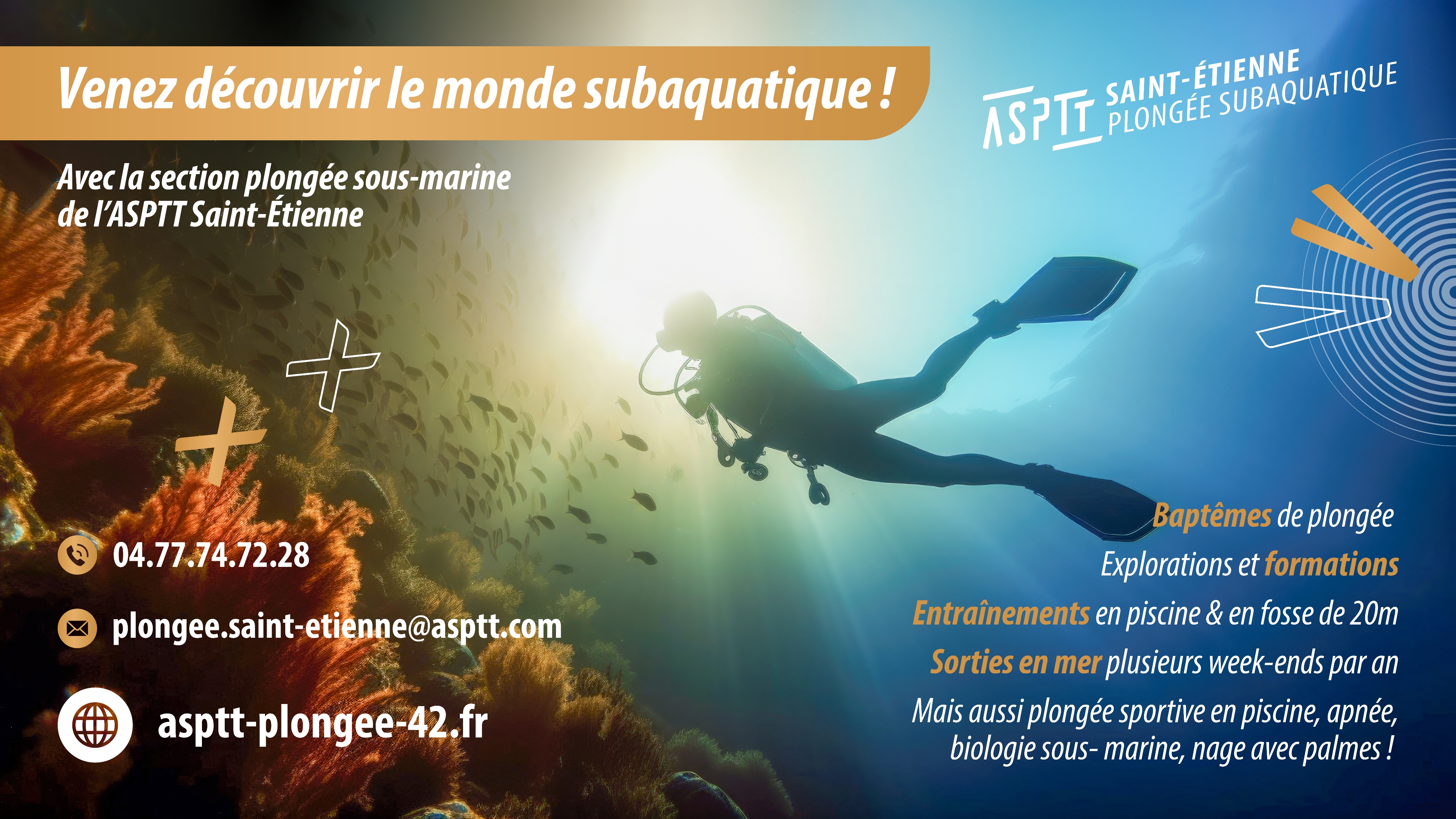 ASPTT SAINT ETIENNE SECTION PLONGEE SOUS MARINE